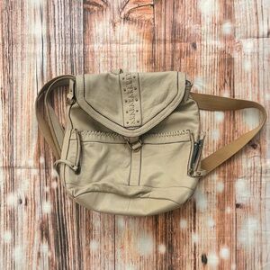 LUCKY LEATHER BACKPACK PURSE